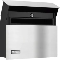 Boite Aux Lettres Lcd Anklam Noir