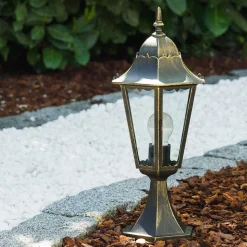 Borne Hongkong Bronze, Or, 1 Lumiere