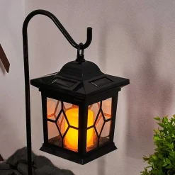 Borne Lumineuse Alavas Led Noir, 1 Lumiere