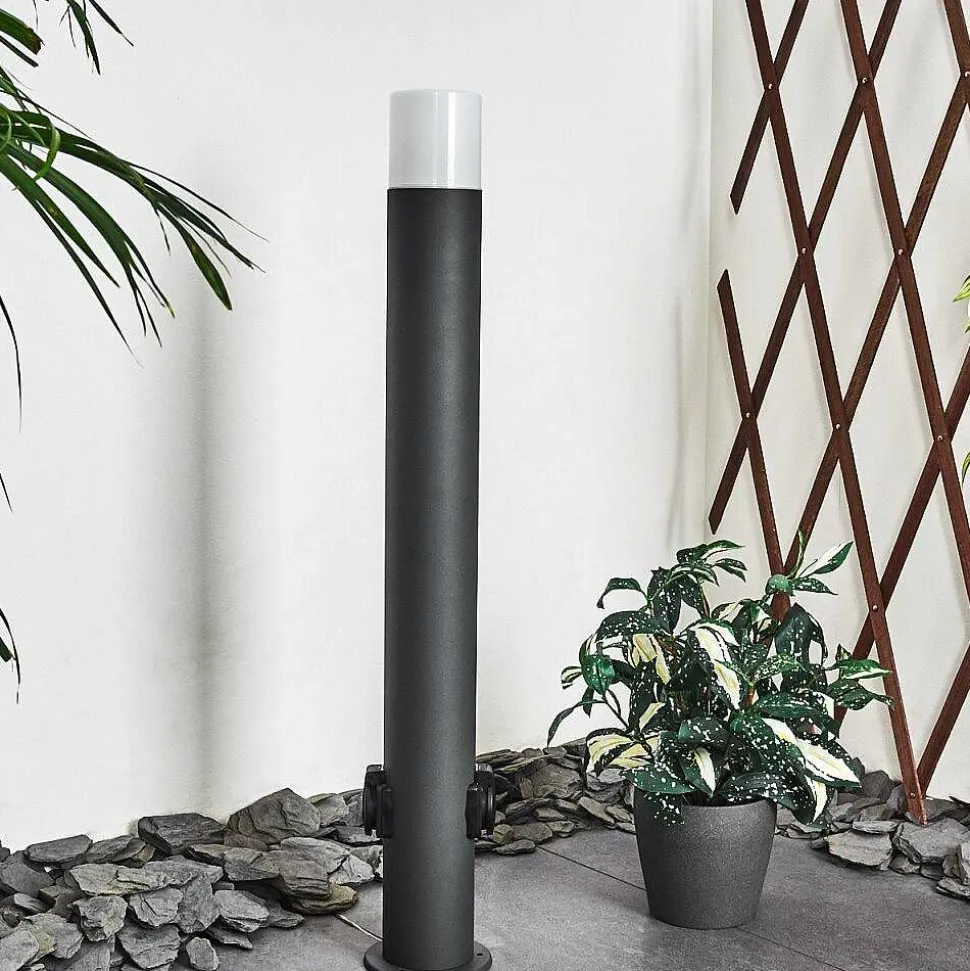 Borne Lumineuse Buhrkall Anthracite, 1 Lumiere