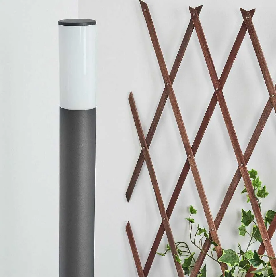 Borne Lumineuse Caserta Anthracite, 1 Lumiere