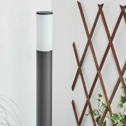 Borne Lumineuse Caserta Anthracite, 1 Lumiere