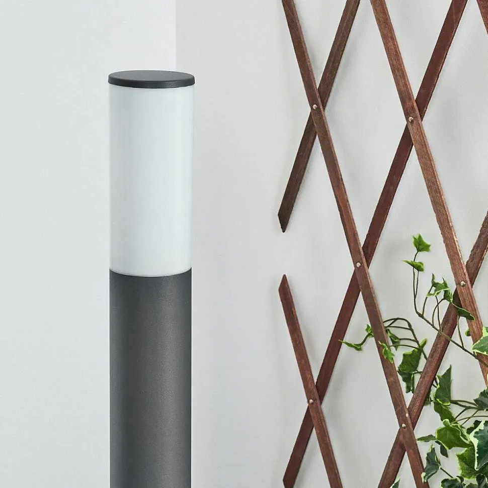 Borne Lumineuse Caserta Anthracite, 1 Lumiere