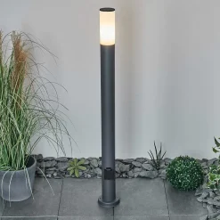 Borne Lumineuse Caserta Anthracite, 1 Lumiere
