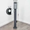 Borne Lumineuse Caserta Anthracite, 1 Lumiere, Detecteur De Mouvement