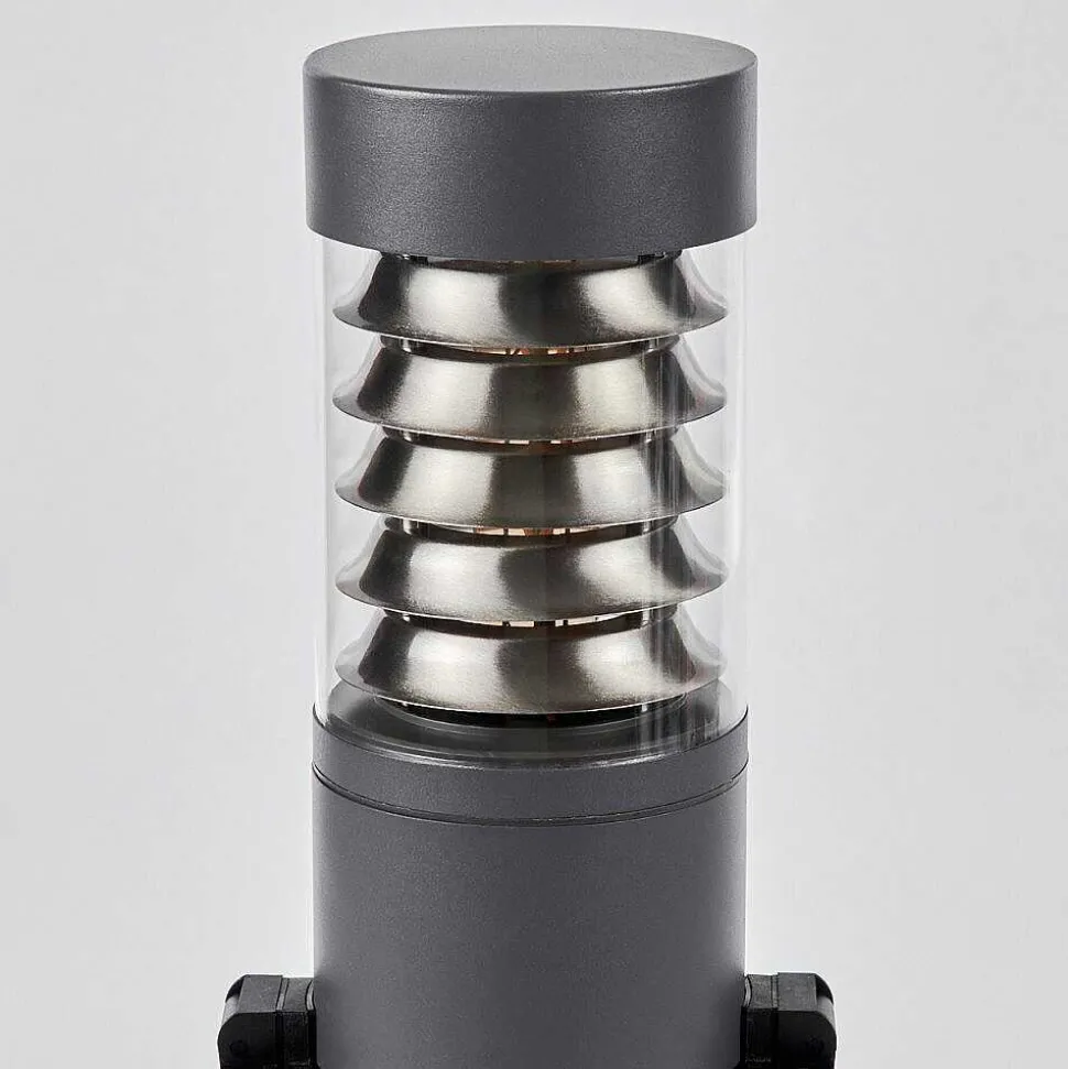 Borne Lumineuse Dakar Anthracite, 1 Lumiere