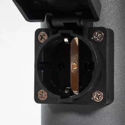 Borne Lumineuse Gaborone Anthracite, 1 Lumiere