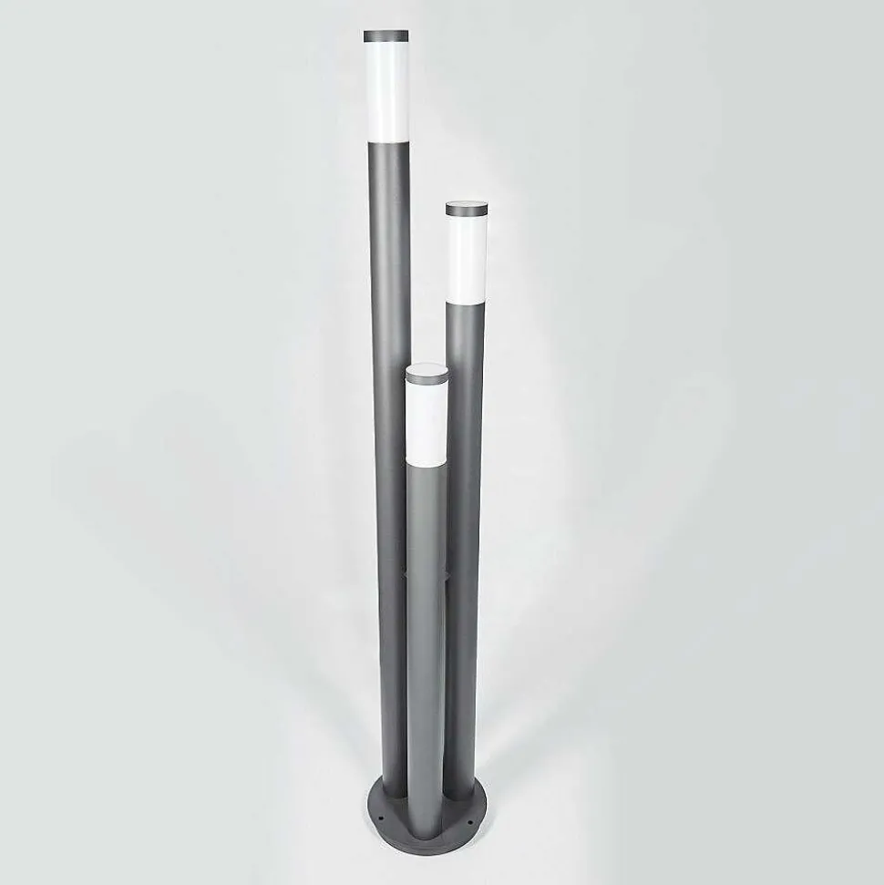 Borne Lumineuse Gaborone Anthracite, 3 Lumieres