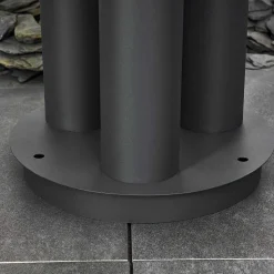 Borne Lumineuse Gaborone Anthracite, 3 Lumieres