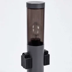 Borne Lumineuse Gaborone Anthracite, 1 Lumiere