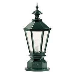 Borne Lumineuse Ks Verlichting York Noir, 1 Lumiere