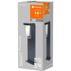 Borne Lumineuse Ledvance Smart+ Gris, 1 Lumiere