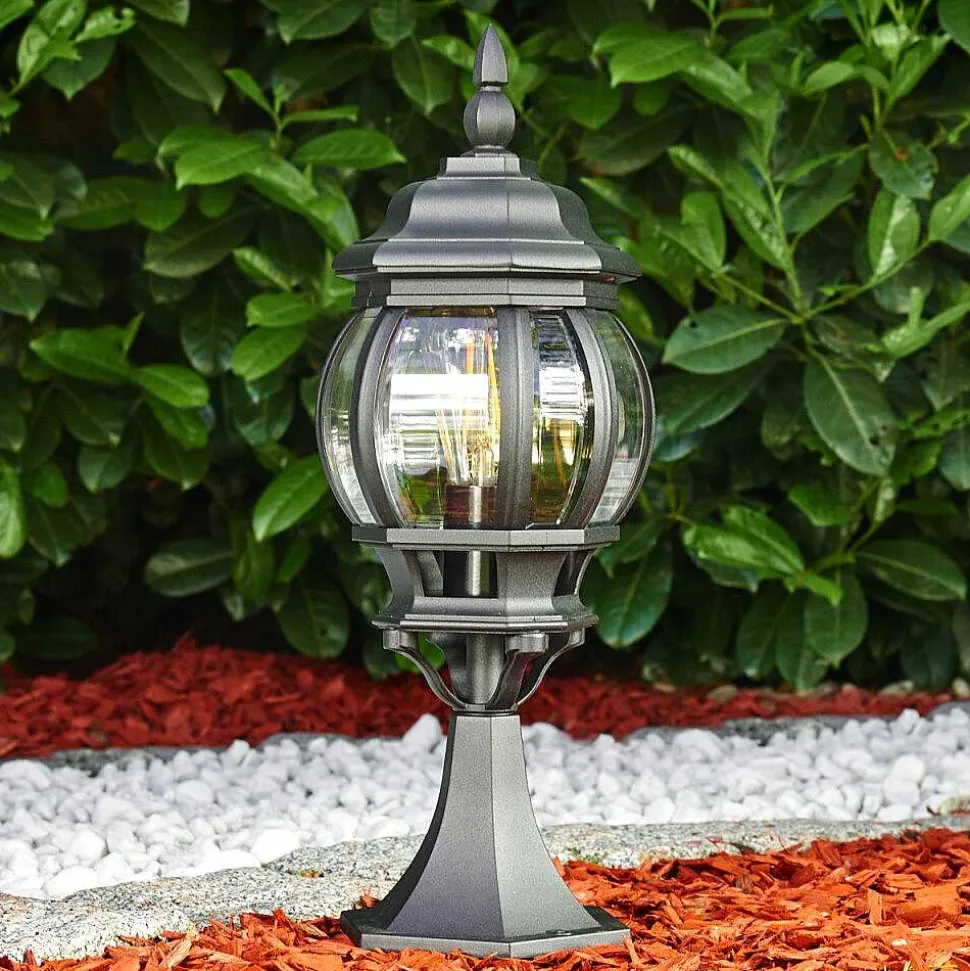 Borne Lumineuse Lentua Noir, 1 Lumiere