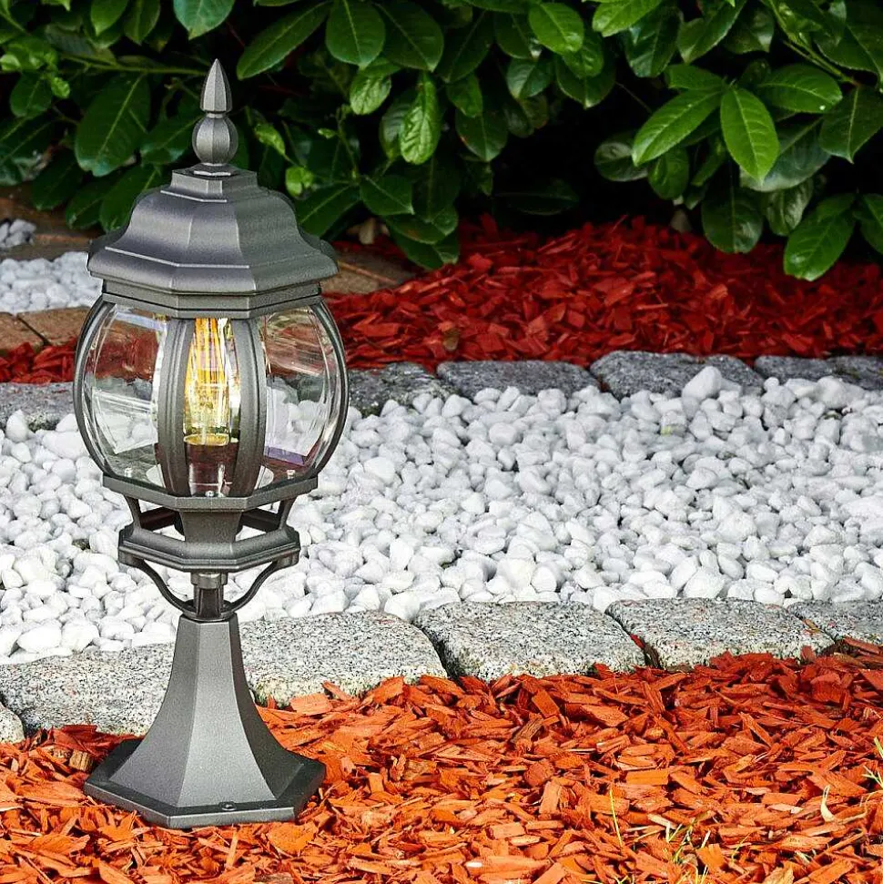 Borne Lumineuse Lentua Noir, 1 Lumiere