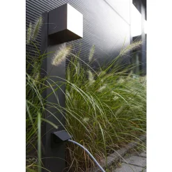 Borne Lumineuse Lutec Cuba Led Anthracite, 1 Lumiere