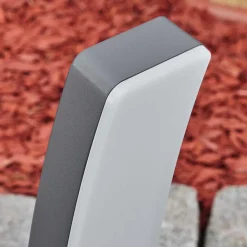 Borne Lumineuse Maseru Led Anthracite, 1 Lumiere