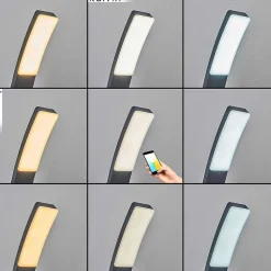 Borne Lumineuse Maseru Led Anthracite, 1 Lumiere