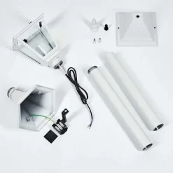 Borne Lumineuse Naofe Blanc, 1 Lumiere