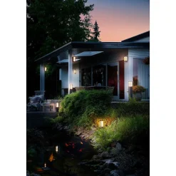 Borne Lumineuse Philips Hue Ambiance White & Color Impress Led Noir, 1 Lumiere, Changeur De Couleurs