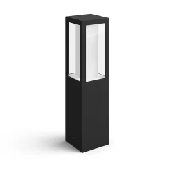 Borne Lumineuse Philips Hue Ambiance White & Color Impress Led Noir, 1 Lumiere, Changeur De Couleurs