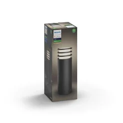 Borne Lumineuse Philips Hue White Lucca Led Anthracite, 1 Lumiere