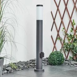 Borne Lumineuse Sessa Anthracite, 1 Lumiere