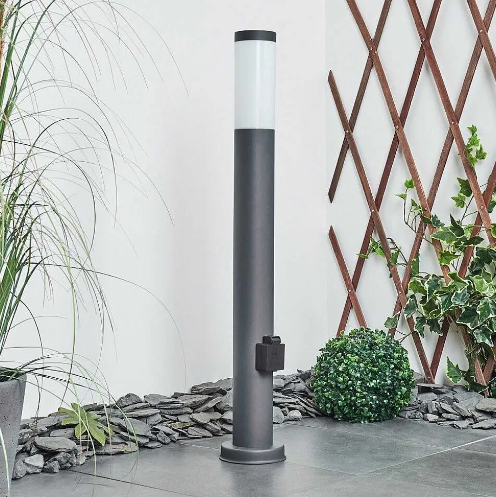 Borne Lumineuse Sessa Anthracite, 1 Lumiere