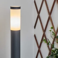 Borne Lumineuse Sessa Anthracite, 1 Lumiere