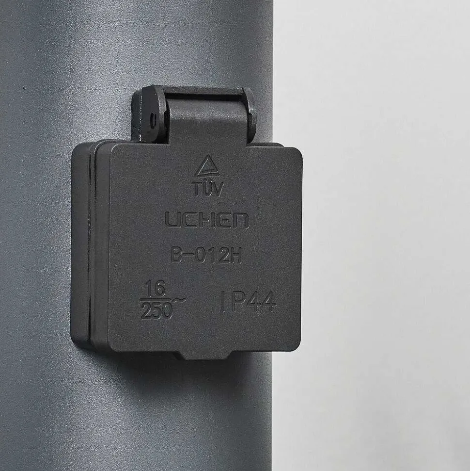 Borne Lumineuse Sessa Anthracite, 1 Lumiere