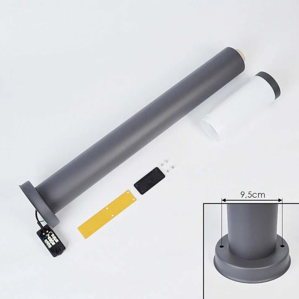 Borne Lumineuse Sessa Anthracite, 1 Lumiere