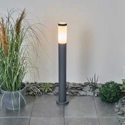 Borne Lumineuse Sessa Anthracite, 1 Lumiere