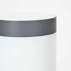 Borne Lumineuse Sessa Anthracite, 1 Lumiere, Detecteur De Mouvement