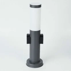 Borne Lumineuse Sessa Anthracite, 1 Lumiere