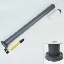 Borne Lumineuse Sessa Anthracite, 1 Lumiere