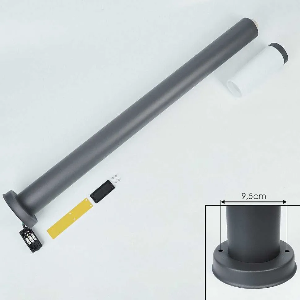 Borne Lumineuse Sessa Anthracite, 1 Lumiere