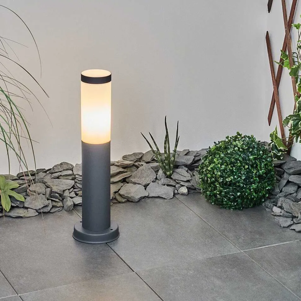 Borne Lumineuse Sessa Anthracite, 1 Lumiere