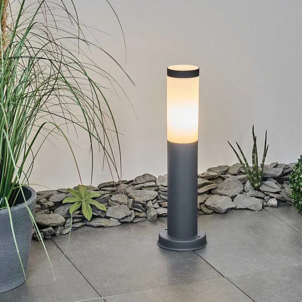 Borne Lumineuse Sessa Anthracite, 1 Lumiere