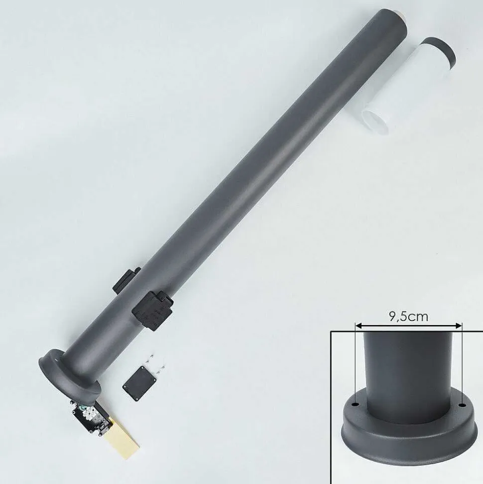 Borne Lumineuse Sessa Anthracite, 1 Lumiere