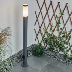 Borne Lumineuse Sessa Anthracite, 1 Lumiere