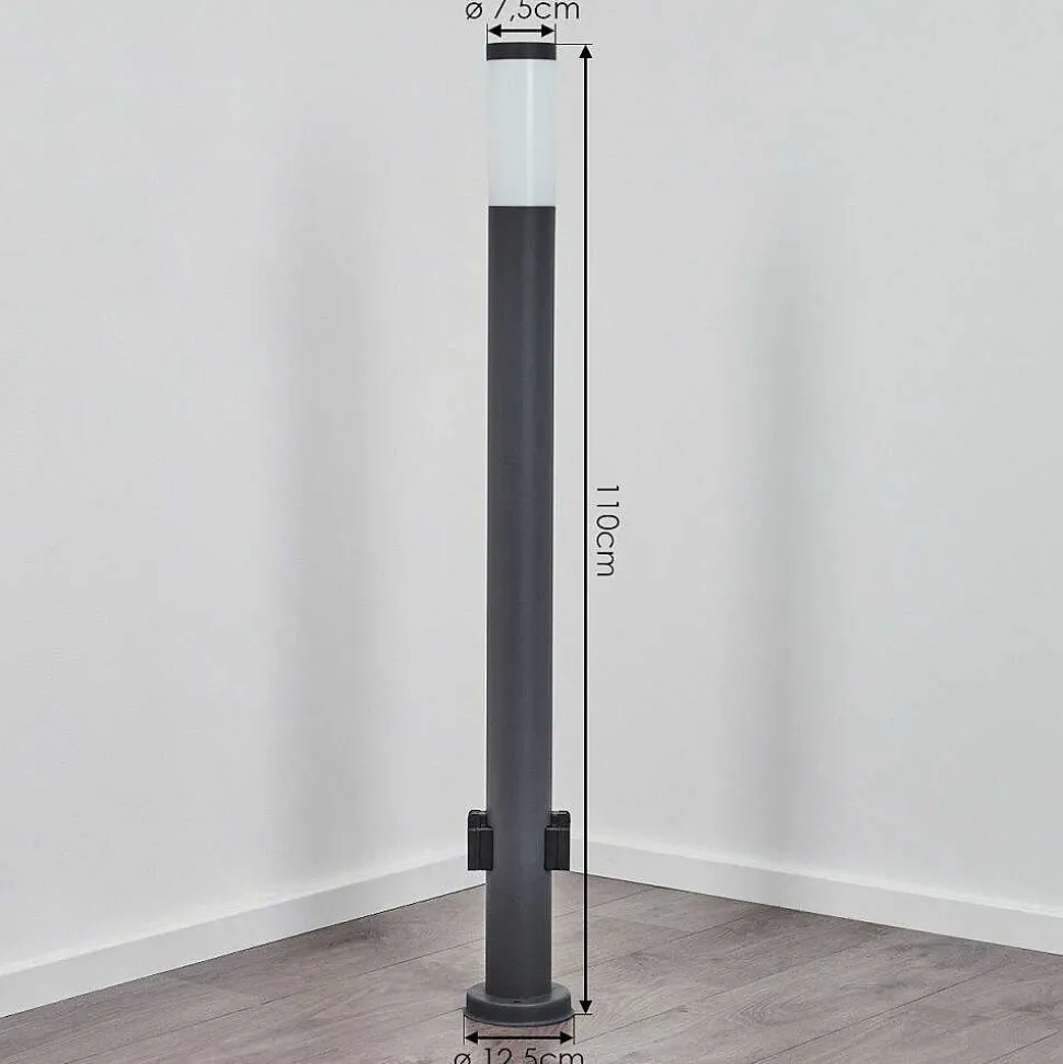 Borne Lumineuse Sessa Anthracite, 1 Lumiere