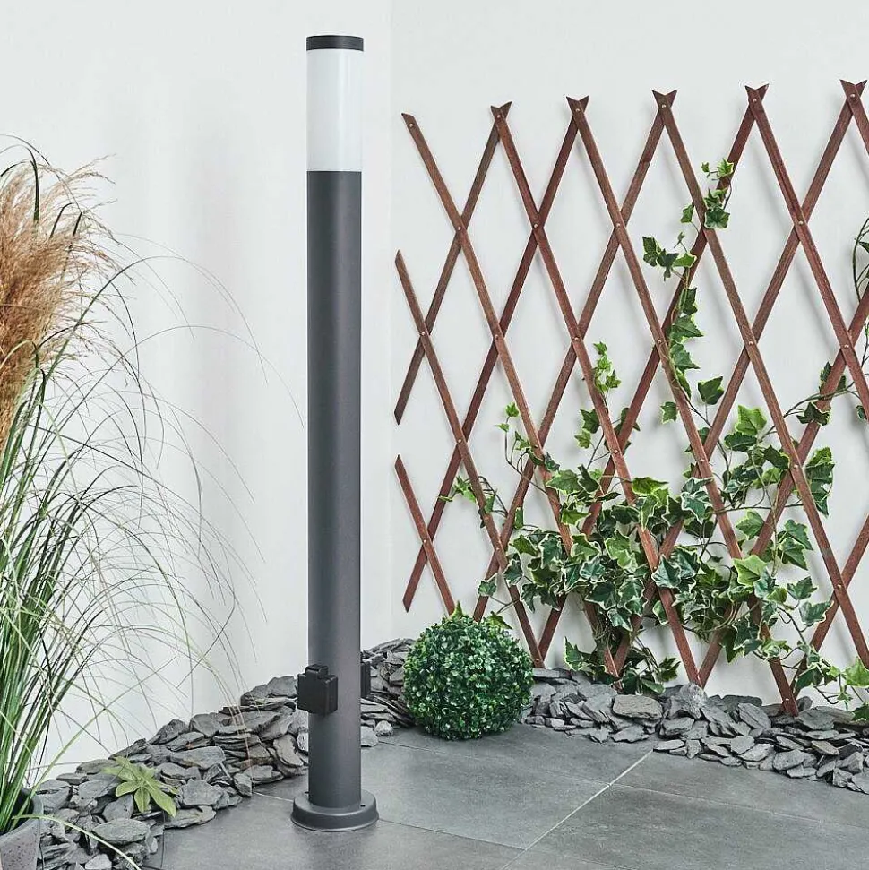 Borne Lumineuse Sessa Anthracite, 1 Lumiere