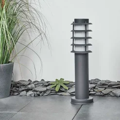 Borne Lumineuse Tunes Anthracite, 1 Lumiere