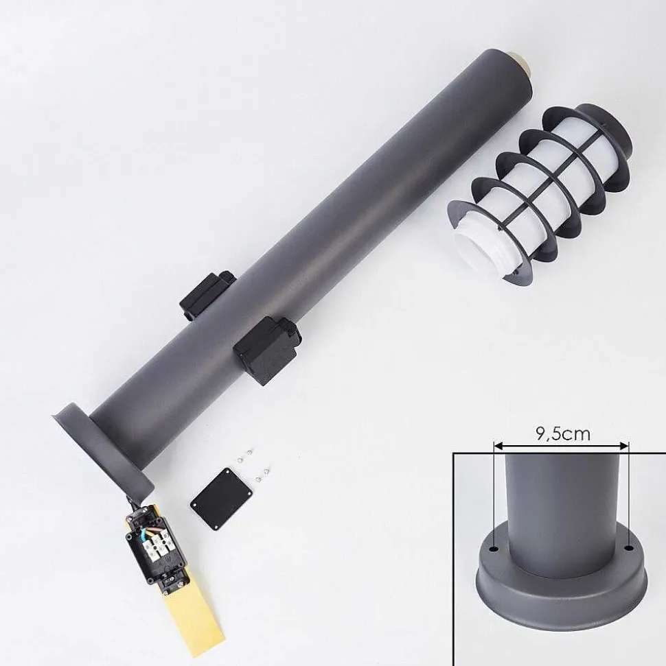 Borne Lumineuse Tunes Anthracite, 1 Lumiere