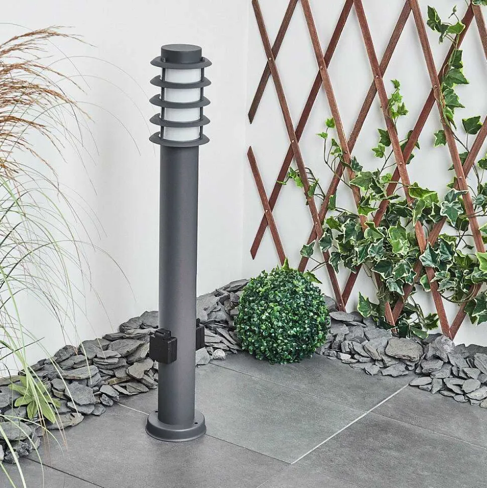 Borne Lumineuse Tunes Anthracite, 1 Lumiere