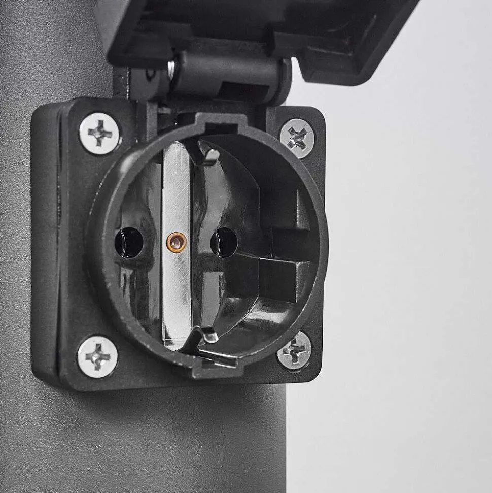 Borne Lumineuse Tunes Anthracite, 1 Lumiere