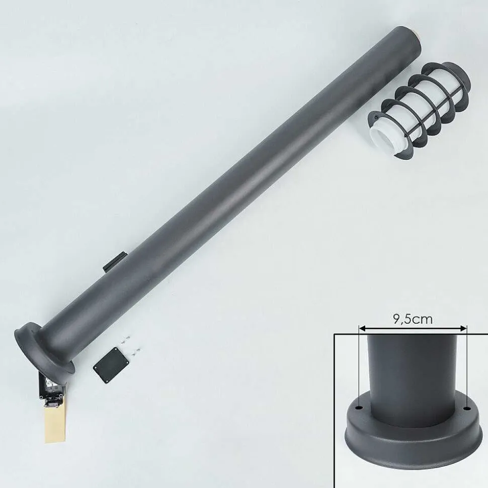 Borne Lumineuse Tunes Anthracite, 1 Lumiere