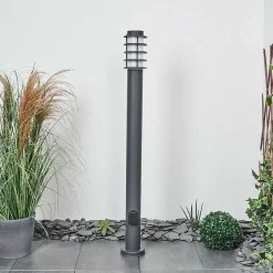 Borne Lumineuse Tunes Anthracite, 1 Lumiere