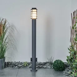 Borne Lumineuse Tunes Anthracite, 1 Lumiere