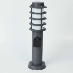 Borne Lumineuse Tunes Anthracite, 1 Lumiere