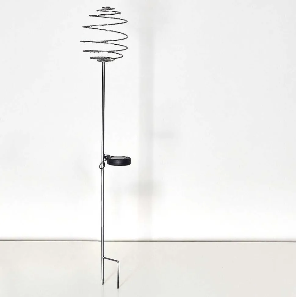 Borne Lumineuse Zermatt Led Argente, 28 Lumieres